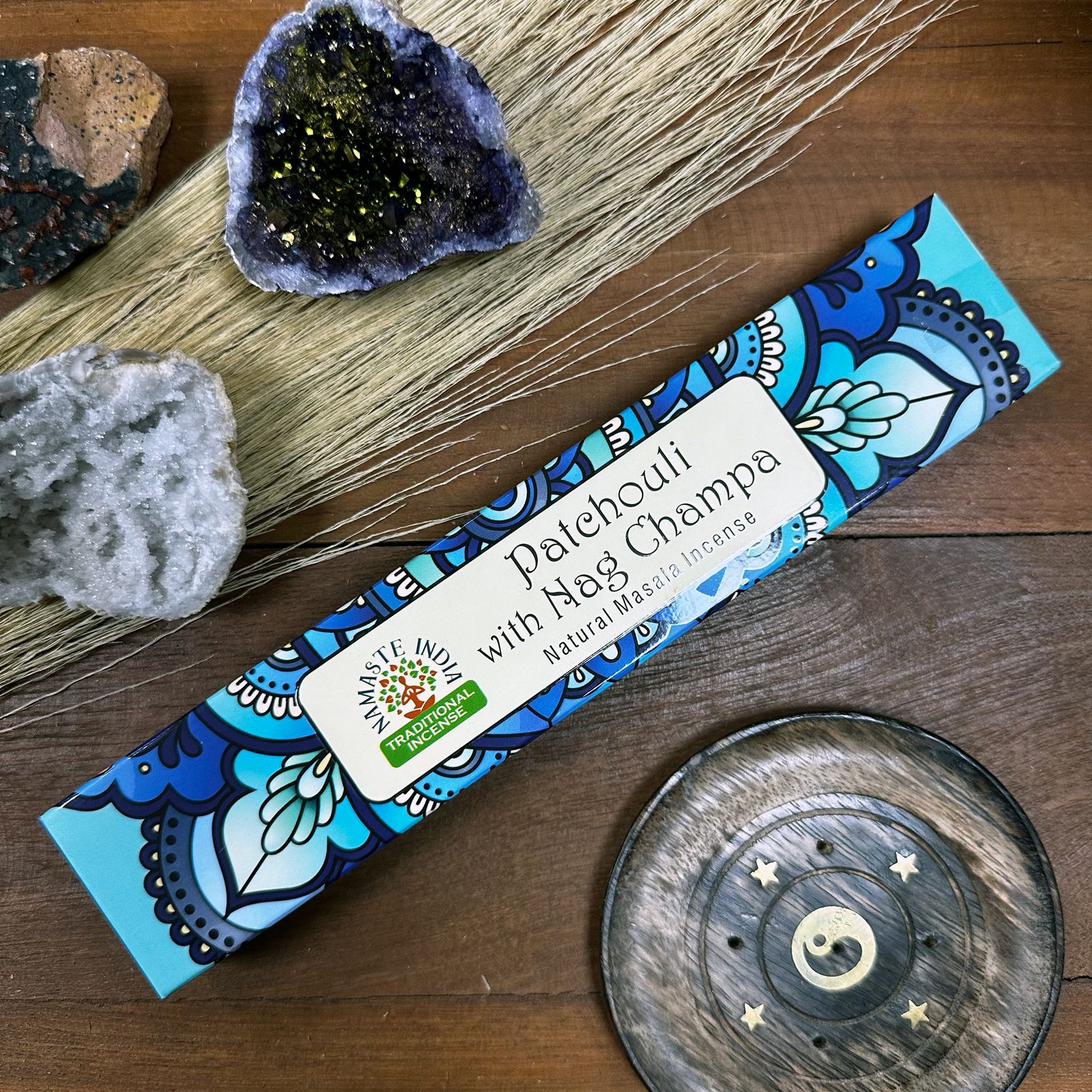Räucherstäbchen – Namaste Mandala Masala – Patschuli mit Nag Champa – Bild 4
