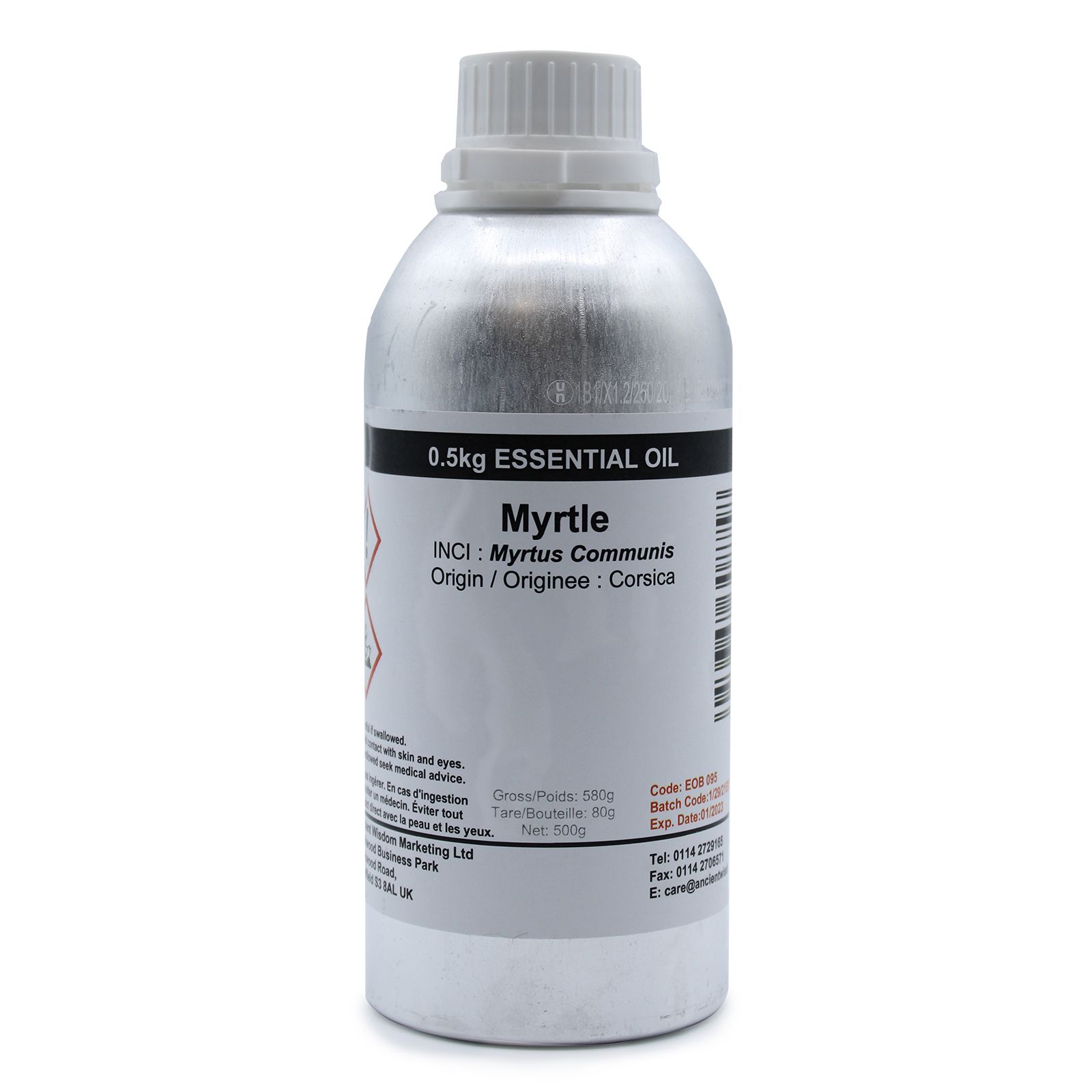Myrtle Ätherisches Öl 0.5 kg