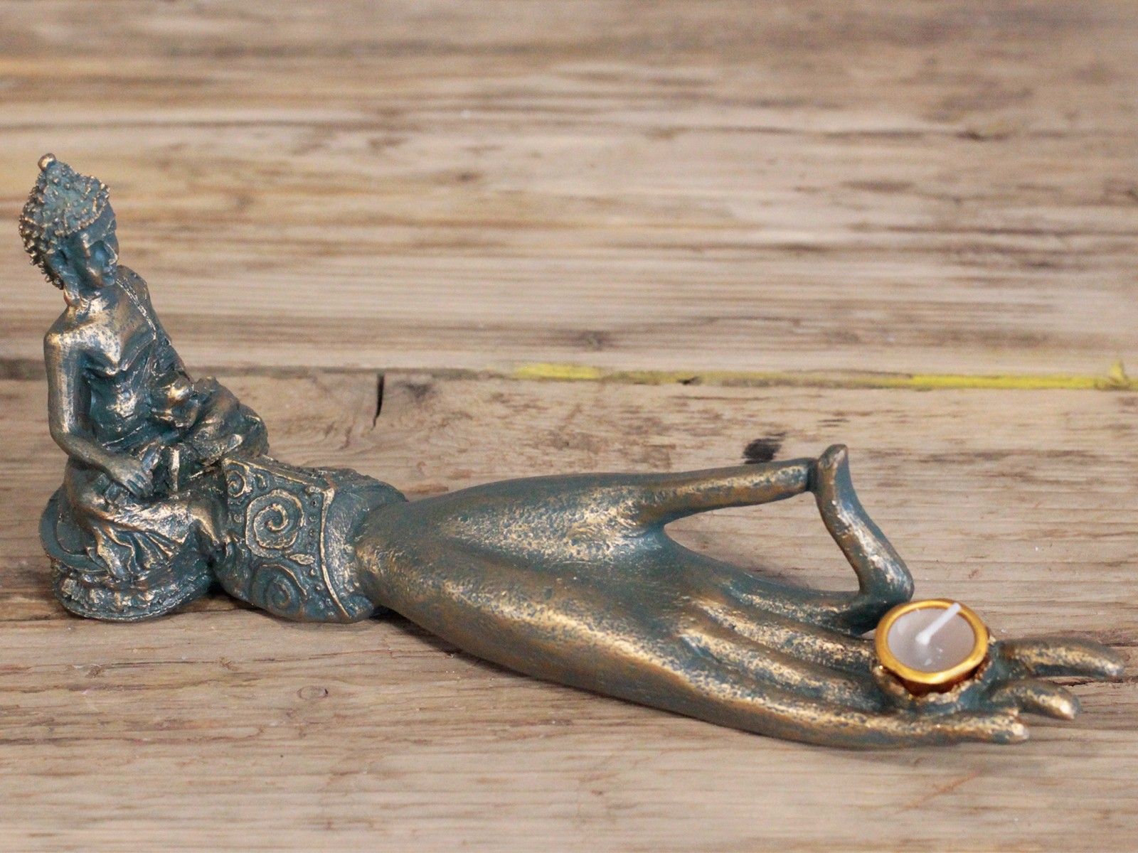 Räucherhalter – Antik Buddha – Hand – Bild 2