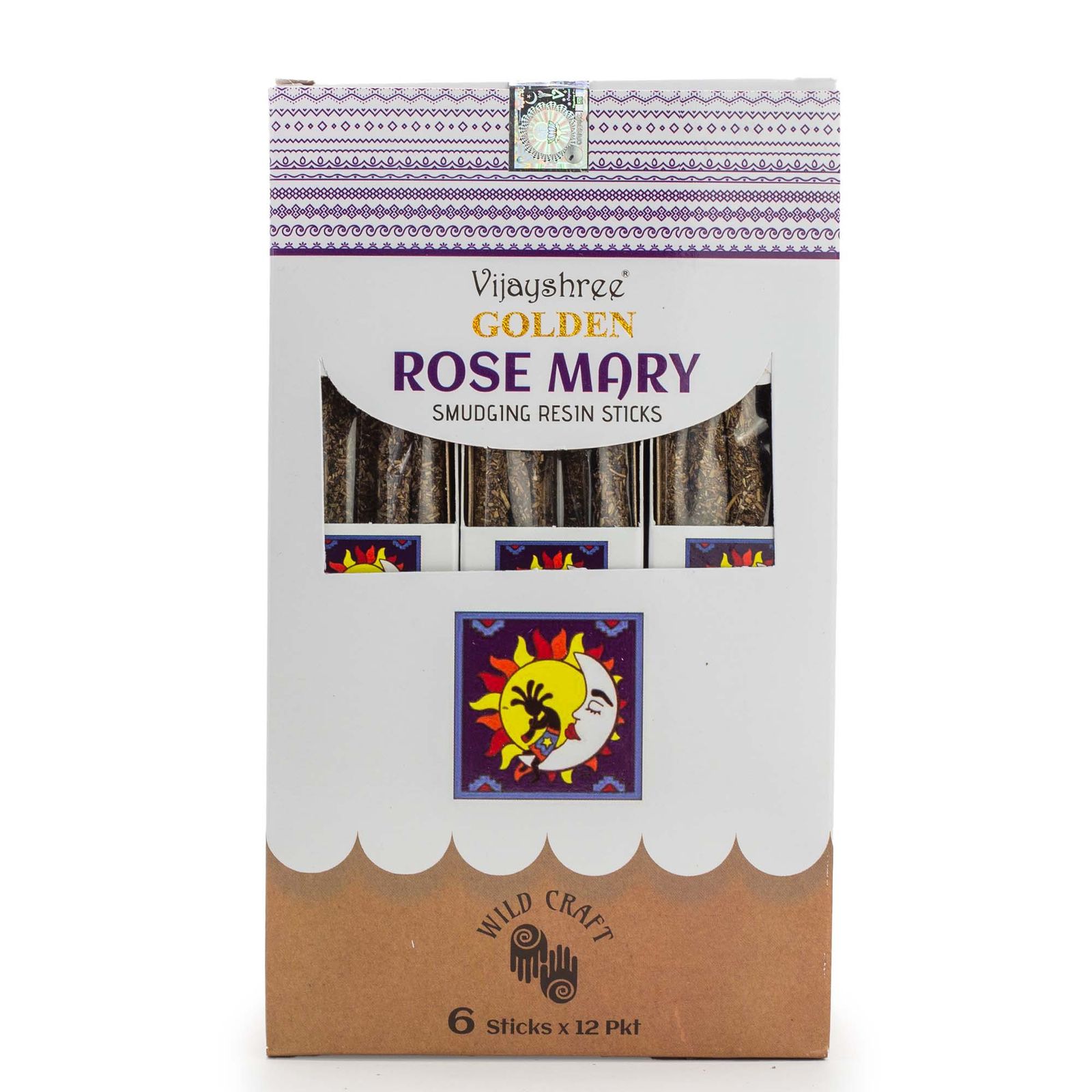 Räucherbündel – Golden Rose Mary Smudging Harz – 30 g – Bild 4