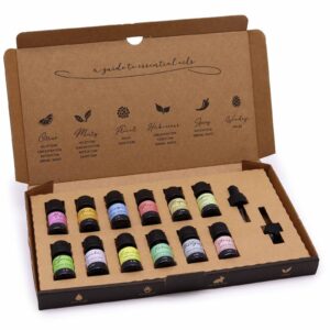 Ätherische Öle – Aromatherapie-Geschenkset, Frühling