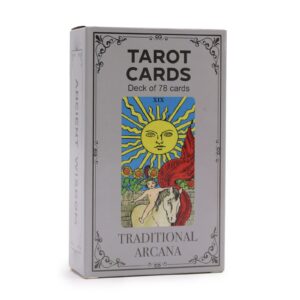 Traditionelles Tarot – Deck, Holzbox & Legematte