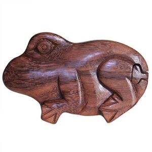 Bali-Puzzlebox – Frosch