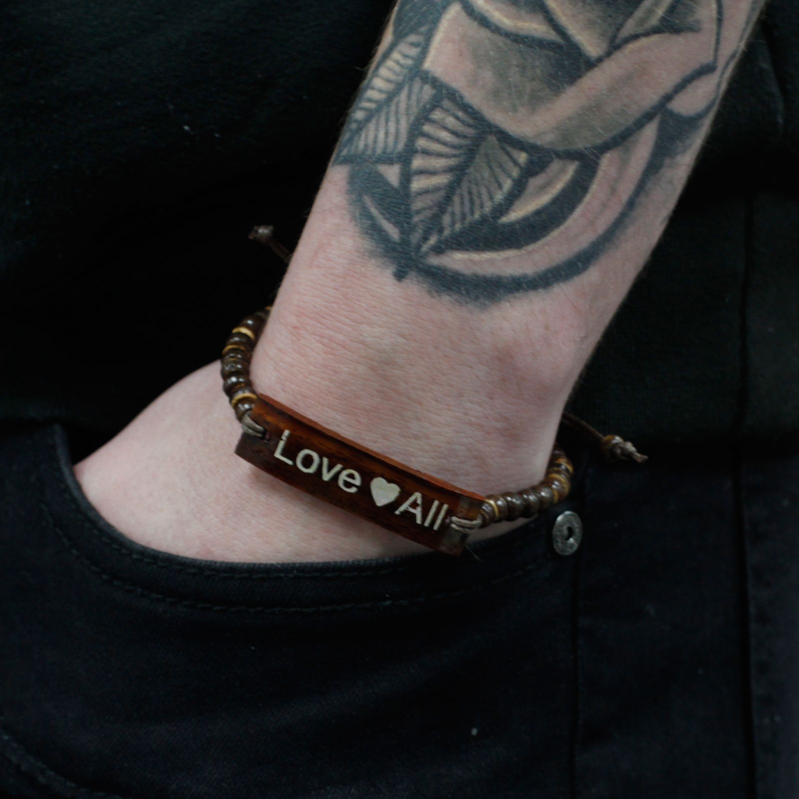 Coco Slogan Armreif – LoveAll – Bild 3