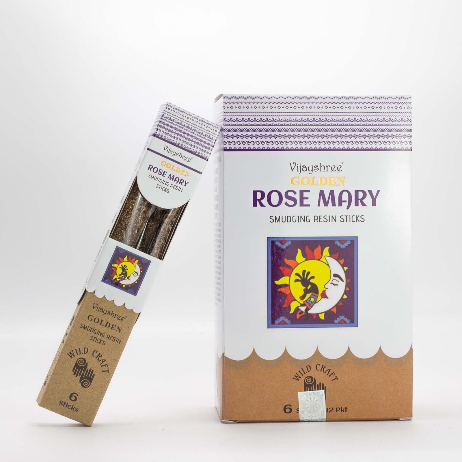Räucherbündel – Golden Rose Mary Smudging Harz – 30 g – Bild 6
