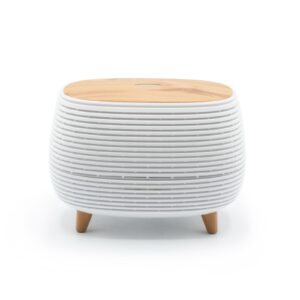 Aroma-Diffuser mit Rillenstruktur – Farbwechsellicht