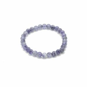 Edelsteinarmband mit Manifestationsmotiv – Amethyst – Gelassenheit