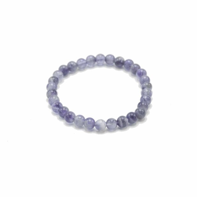 Edelsteinarmband mit Manifestationsmotiv – Amethyst – Gelassenheit