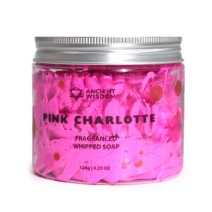 Aufgeschlagene Seife – Rosa Charlotte, 120 g