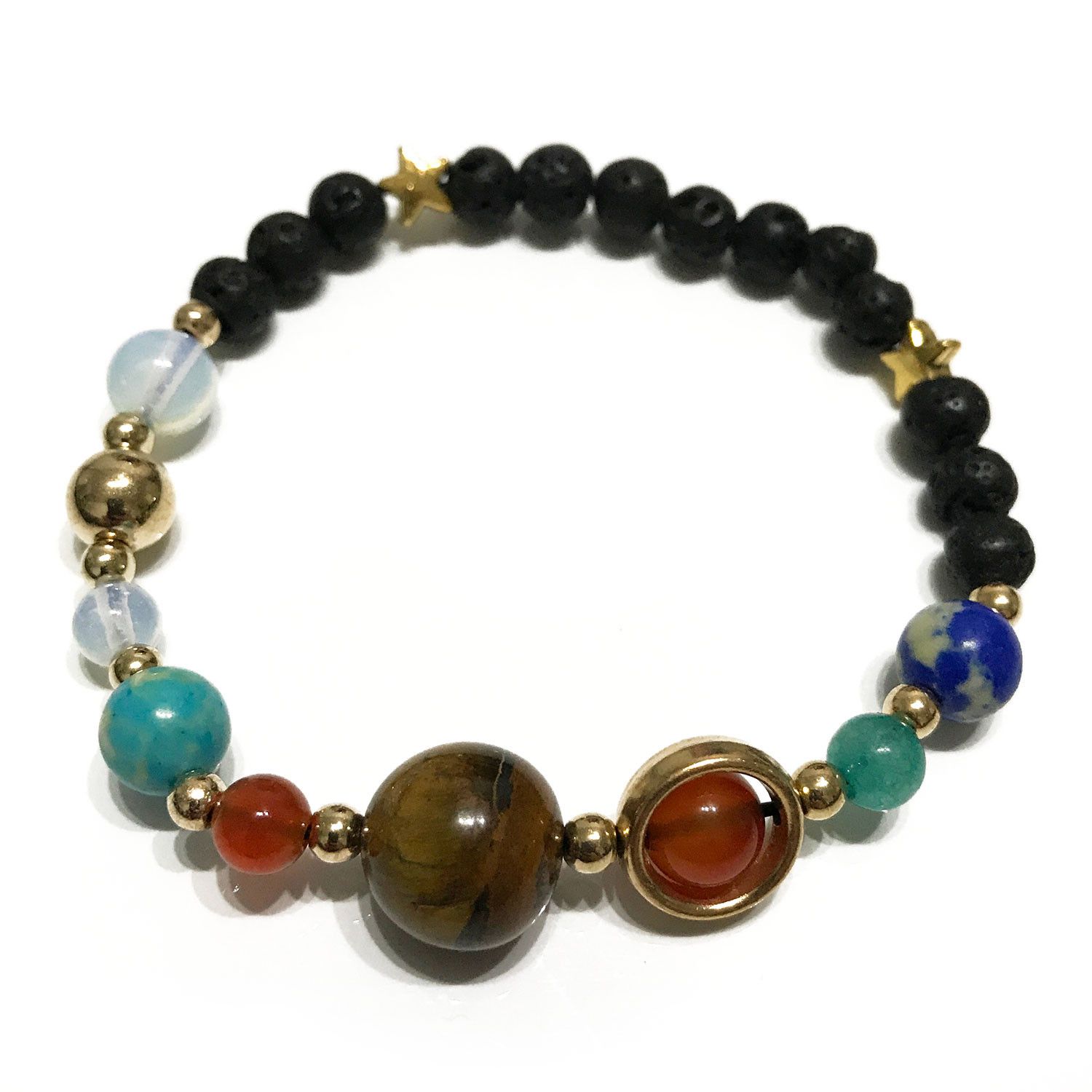 Armband – Goldfarben Solar System
