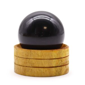 Edelsteinkugel 50 mm – Turmalin mit Ständer