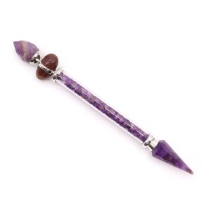 Shiva-Lingam-Zauberstab – Amethyst – Erfolg