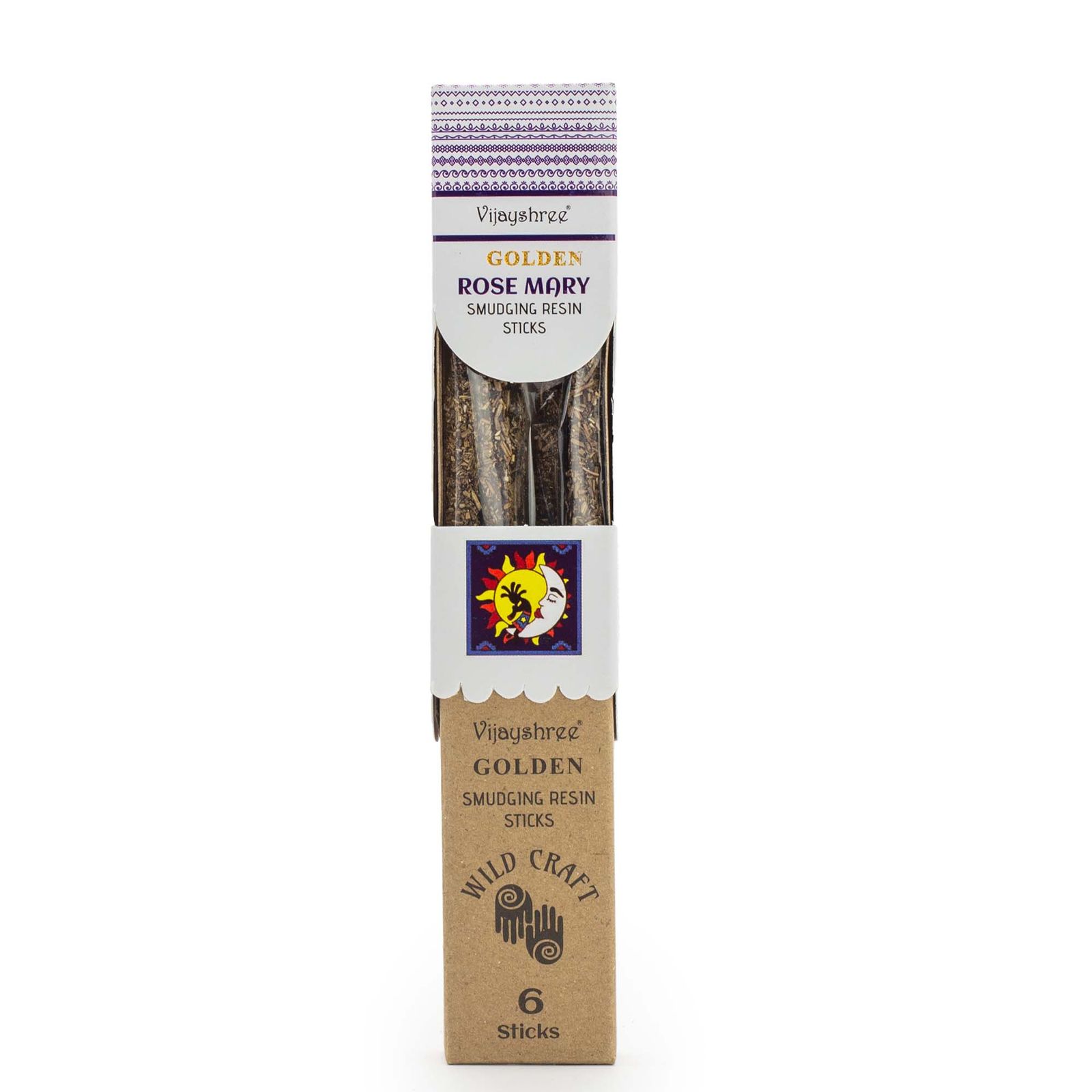 Räucherbündel – Golden Rose Mary Smudging Harz – 30 g