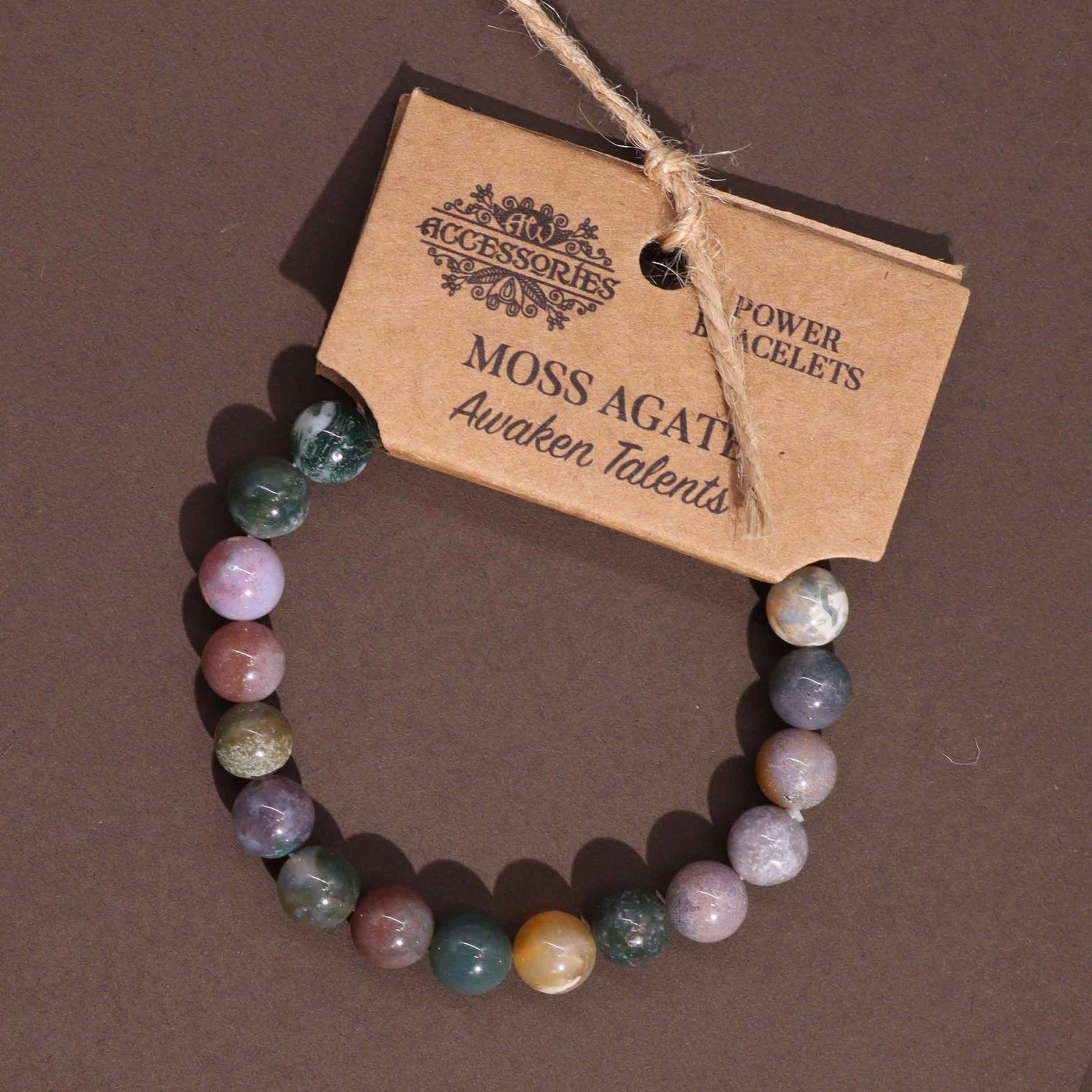 Armband – Moosachat – Bild 2