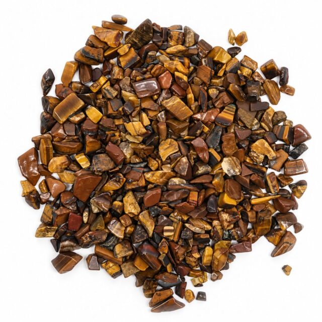 Tigerauge Edelsteinsplitter Großpackung – 1 kg