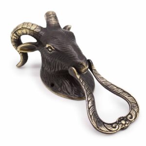 Türklopfer „Ziegenkopf“ – groß