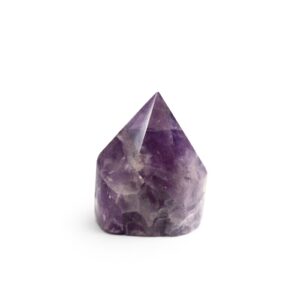 Edelsteinspitzen mit polierter Spitze – Amethyst A-Qualität (ca. 5-6 Stück)