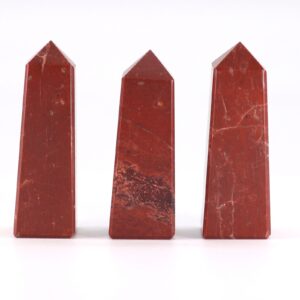 Edelsteinobelisk ca. 5 cm – Roter Jaspis
