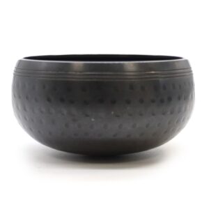 Klein Schwarz Beaten Schale – 14 cm