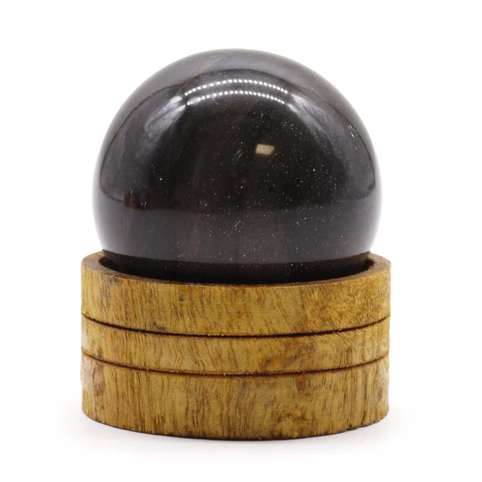 Edelsteinkugel 50 mm – Ozeanachat mit Ständer