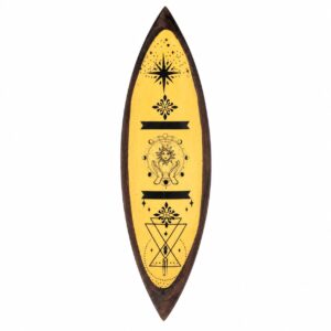 Räucherhalter – Emaille Schale – Mangoholz – Hand & Sonne