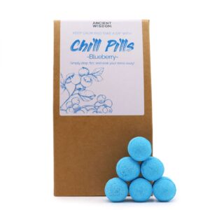 Badekugeln „Chill Pills“ – Heidelbeere, 350 g