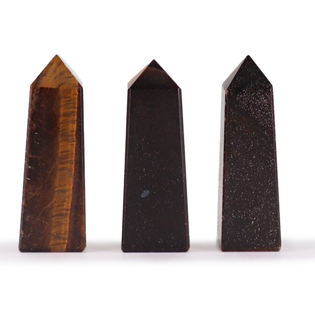 Edelsteinobelisk ca. 5 cm – Tigerauge