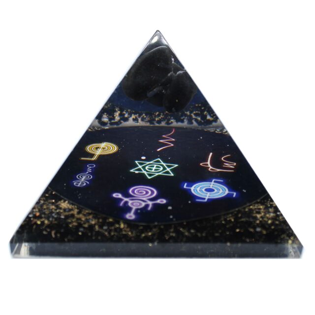 Orgonit-Pyramide – Midnight Reiki – 90 mm
