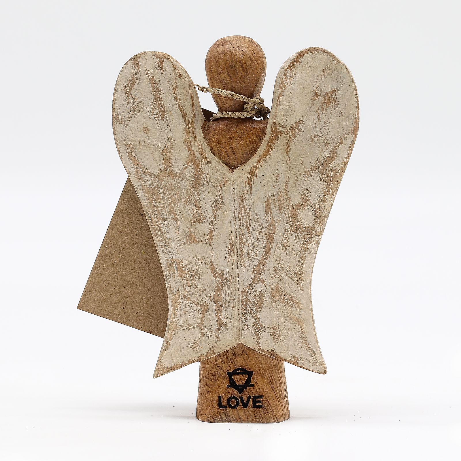 Hati-Hati Holzengel – Liebe, 15 cm – Bild 4