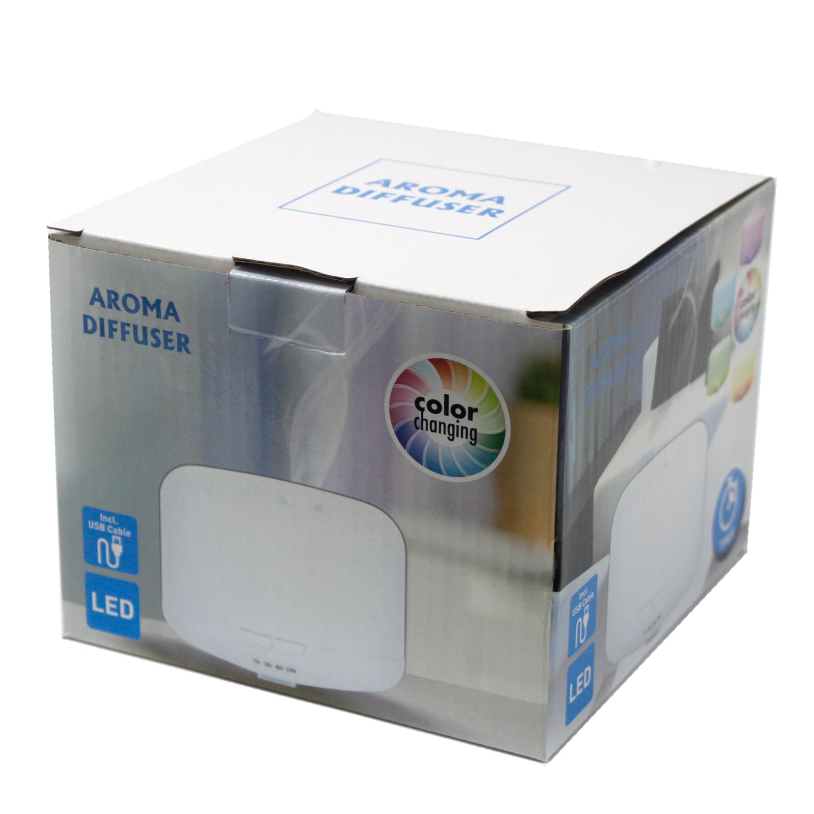 Aarhus – elektrischer Aroma-Diffuser – USB, Farbwechsel & Timer – Bild 6