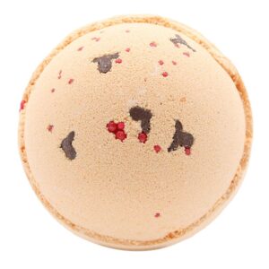 Weihnachts-Badebombe – Rentier mit roter Nase – Toffee & Karamell