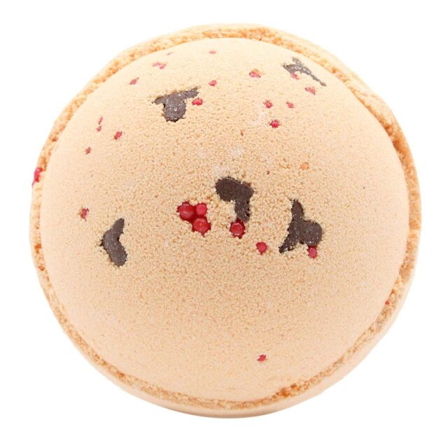 Weihnachts-Badebombe – Rentier mit roter Nase – Toffee & Karamell