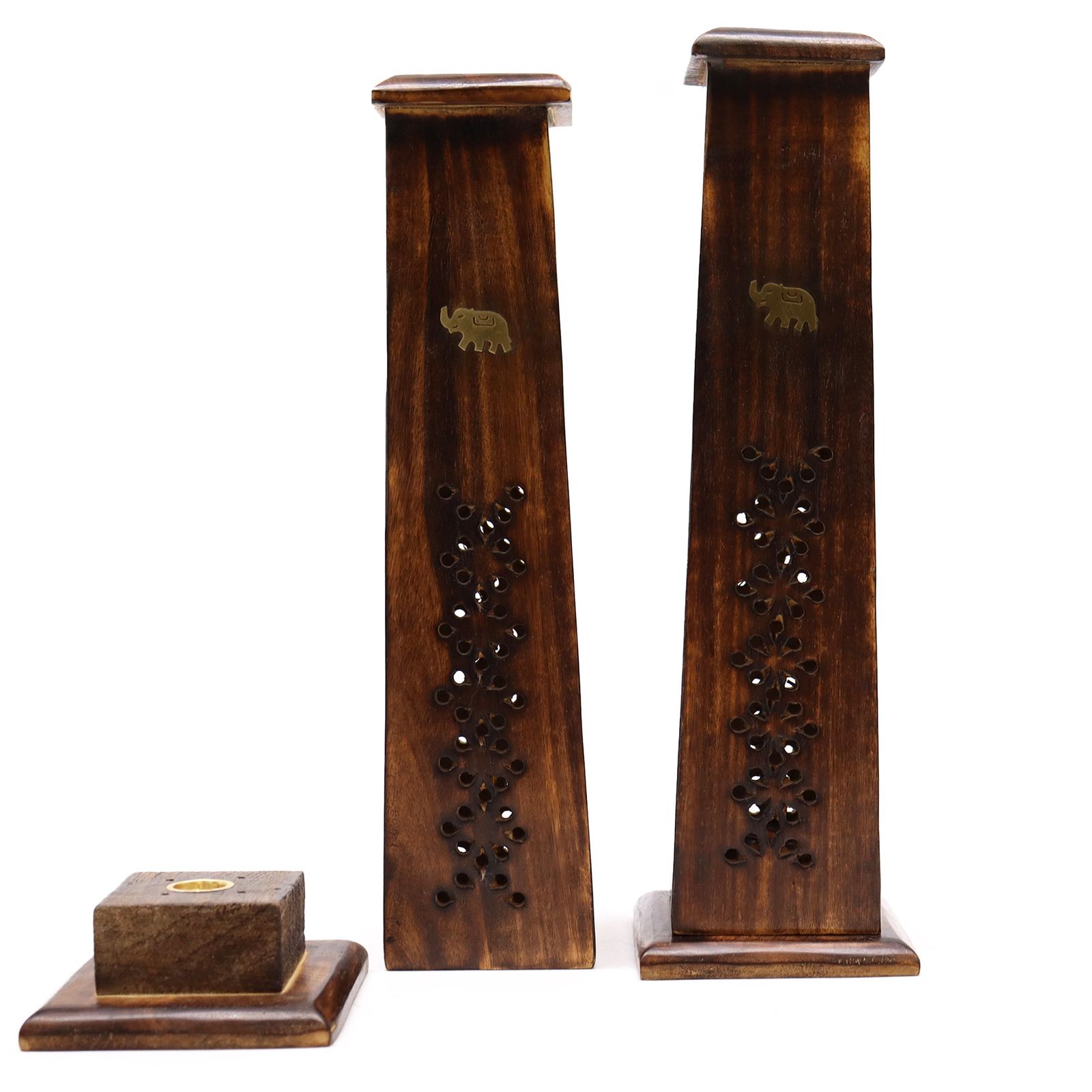 Räucherhalter – Tapered Turm – Mangoholz