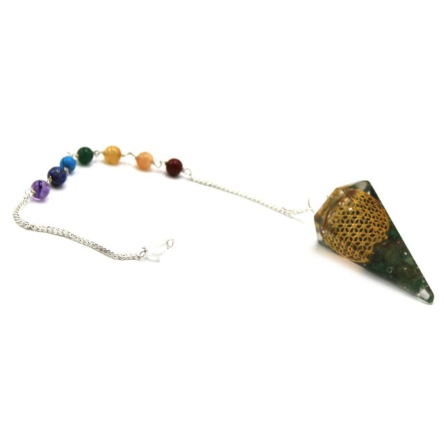 Orgonit Chakra-Pendel – Blume des Lebens