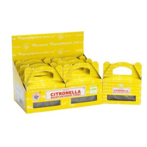 Satya Backflow-Räucherkegel – Citronella