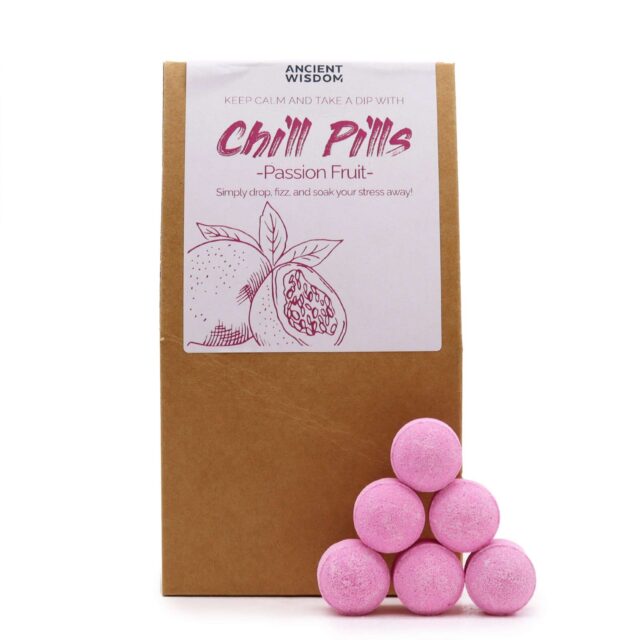 Badekugeln „Chill Pills“ – Passionsfrucht, 350 g
