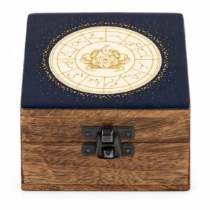 Emaillierte Box – klein – Krebs