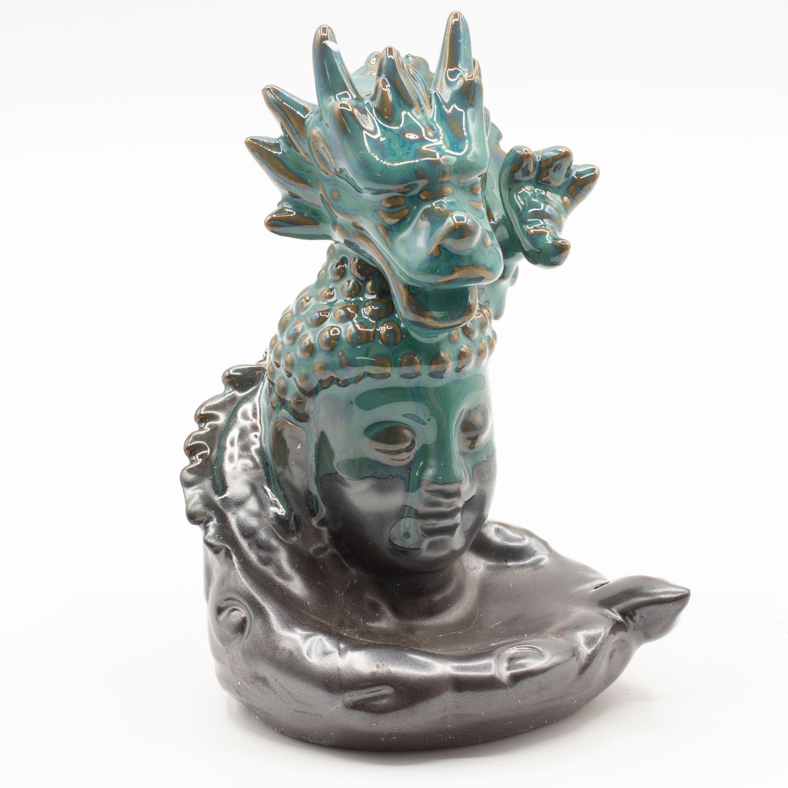 Räucherhalter – Rückfluss – Drache Over Buddha – Bild 4