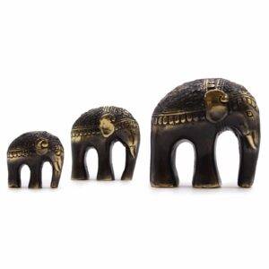 Elefantenfiguren – 3er-Set