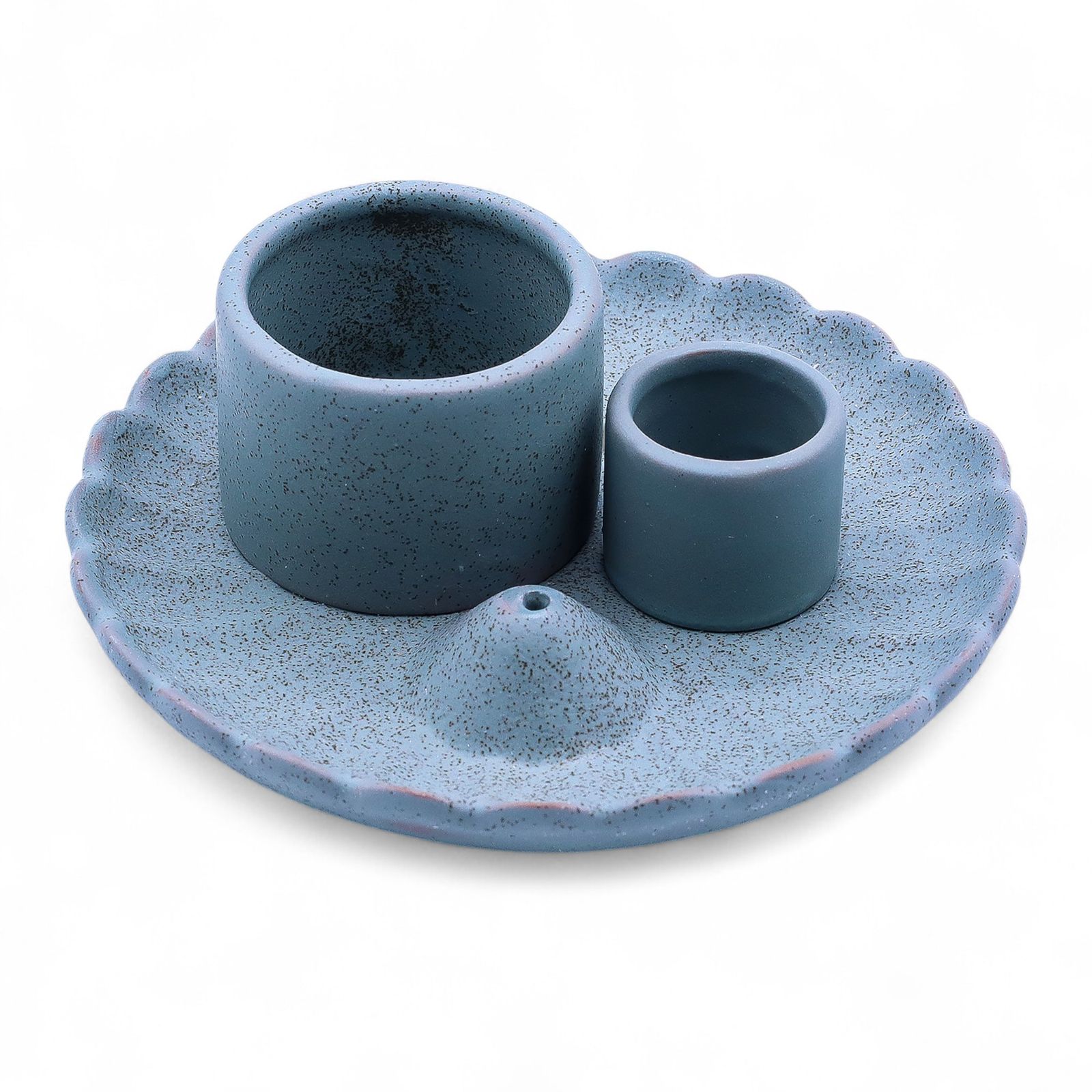 Räucherhalter – Palo Santo & Räucher – Lotusblüte – Blau