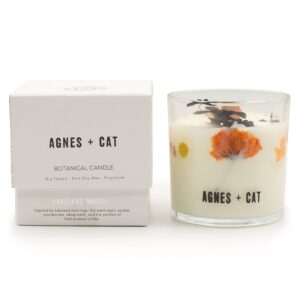 Sojawachskerze – Agnes + Cat botanisch – Lakeland Mocha