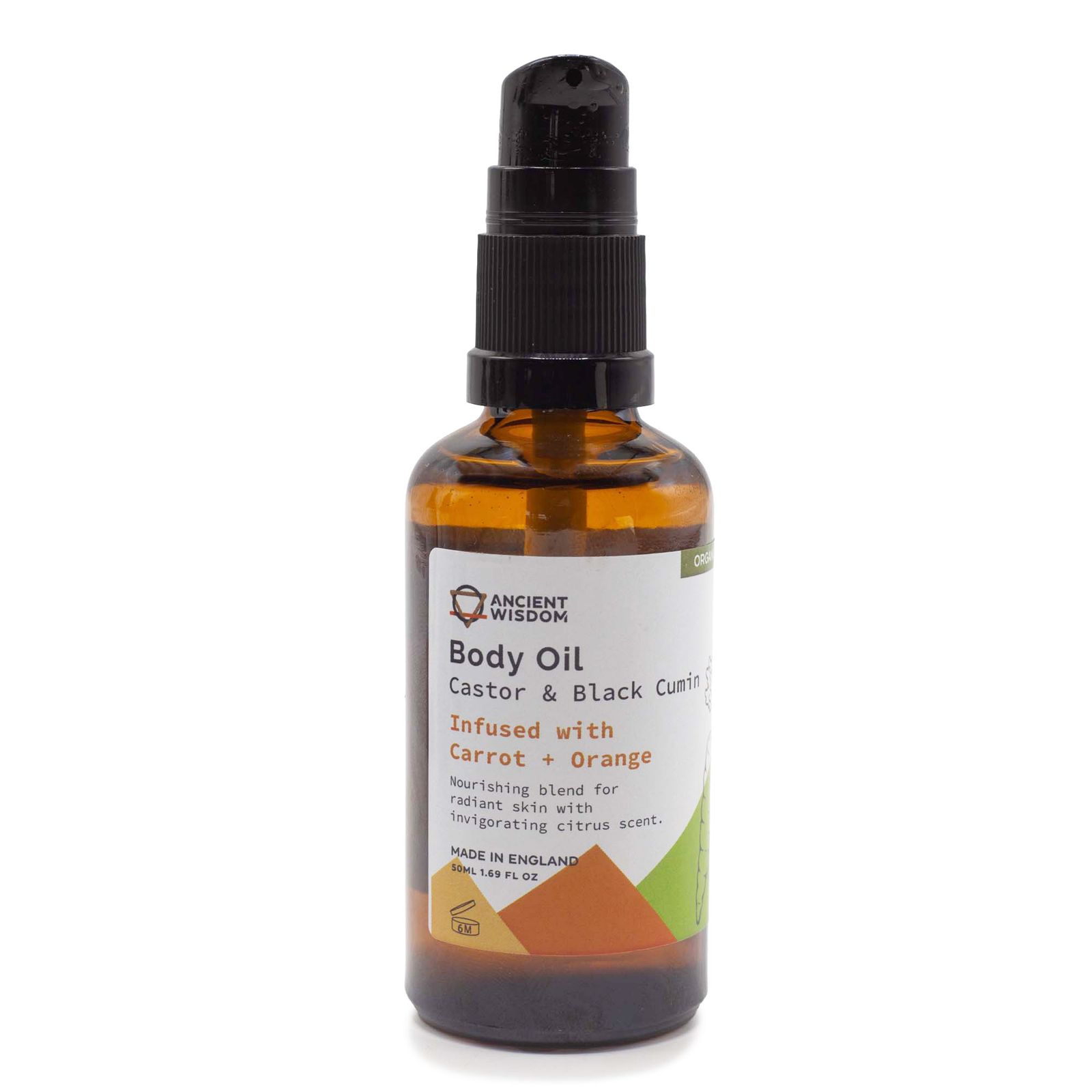 Körperpflege – Bio Körperöl 50 ml – Karotte & Orange