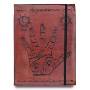 Mittel Notizbuch mit Verschlussband – Palmistry