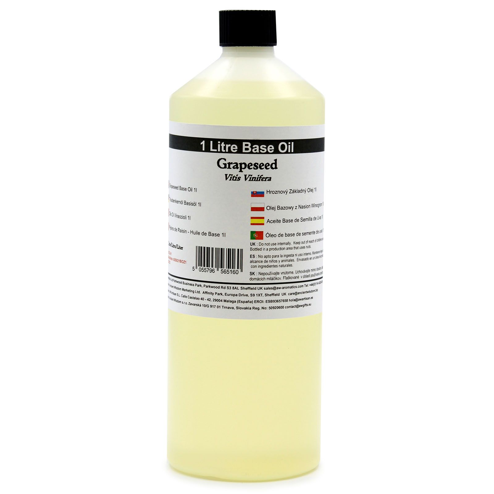 Basisöl – Traubenkern 1 Liter