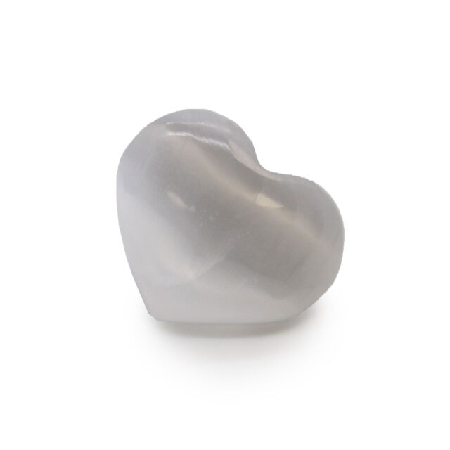 Selenit-Herz – 3-4 cm