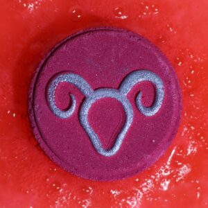 Sternzeichen-Badekugeln mit Horoskop – Widder