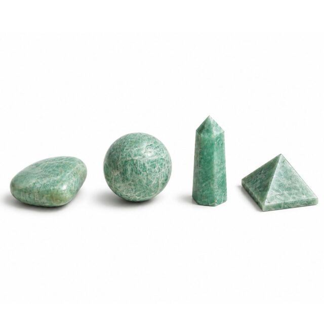 Vier Edelsteinformen – Amazonite