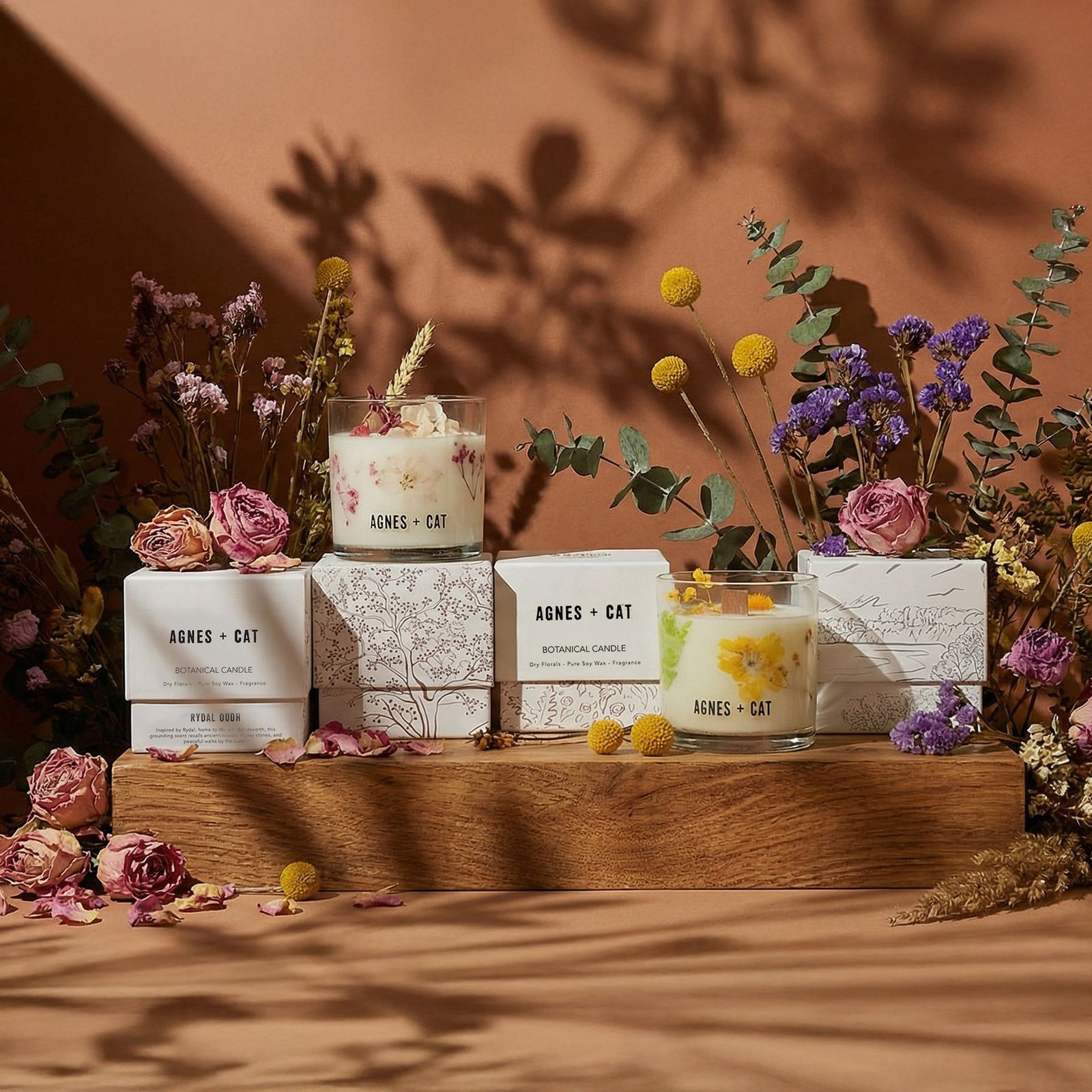 Sojawachskerze – Agnes + Cat botanisch – Lakeland Mocha – Bild 10