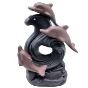 Räucherhalter – Rückfluss – Dolphin Wave