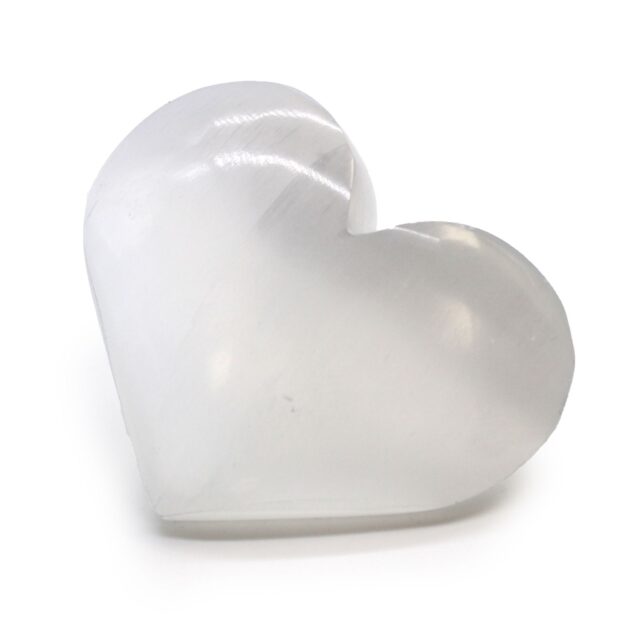 Selenit-Herz – 5-6 cm